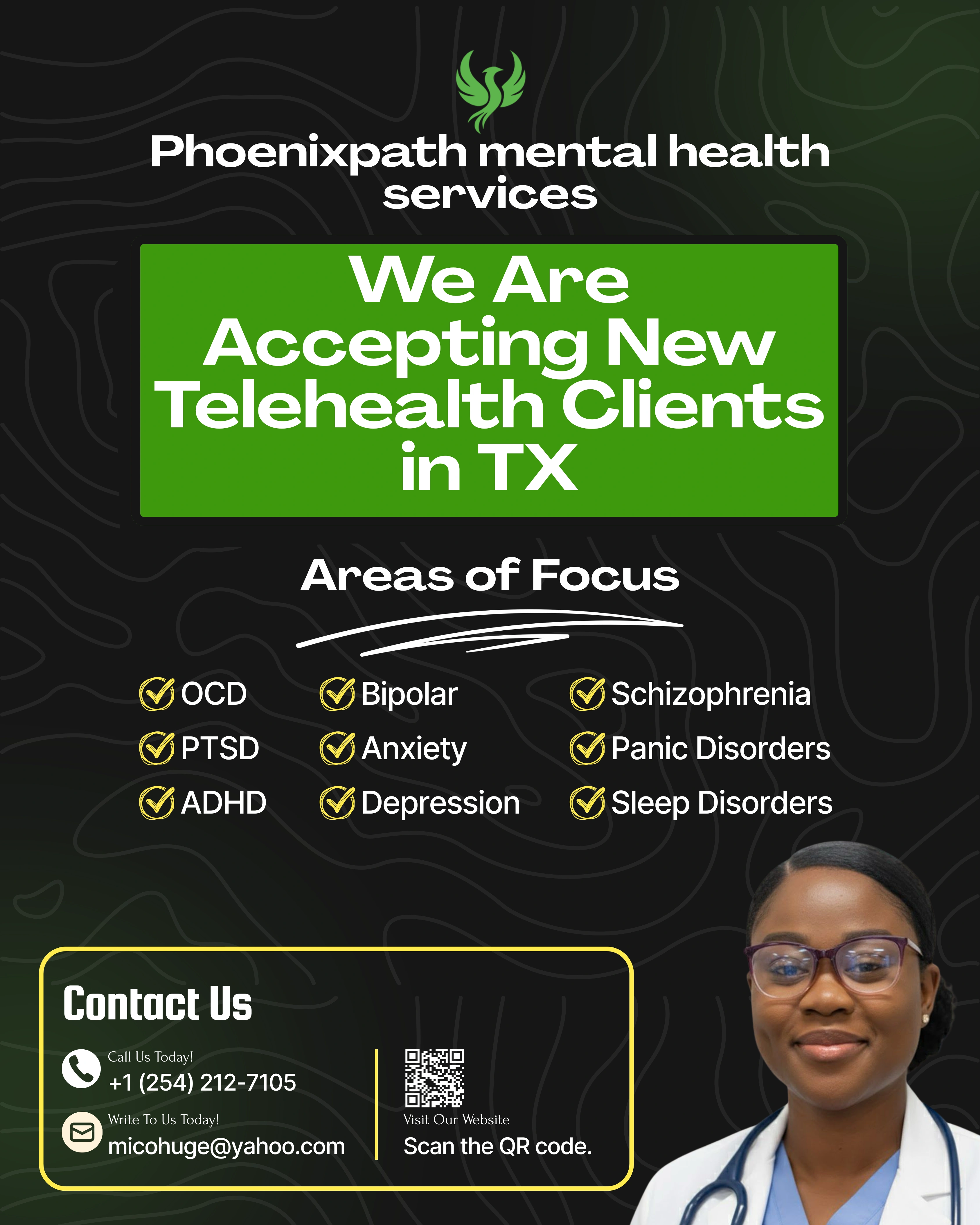 PhoenixPath — homepage desktop view